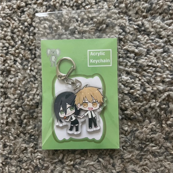 Chainsaw Man Acrylic Keychain Japanese Anime - Picture 3 of 3